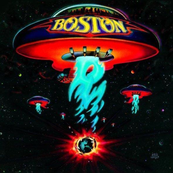 Boston album cover by Paula Scher